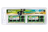 シリコンパワー メモリモジュール 204Pin SO-DIMM DDR3-1600(PC3-12800) 8GB×2枚組 SP016GBSTU160N22