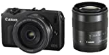 Canon デジタル一眼カメラ EOS M(ブラック) ダブルレンズキット EOSMBK-WLK