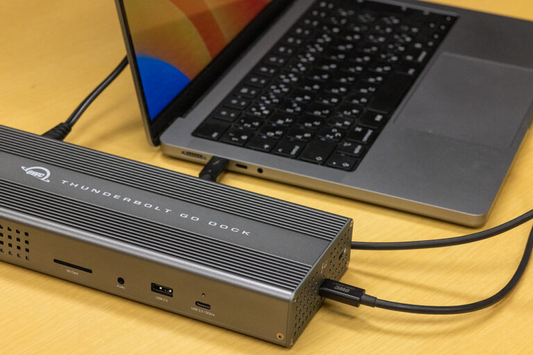 ビデオ: 電源内蔵の OWC Thunderbolt 4 ドックのテスト