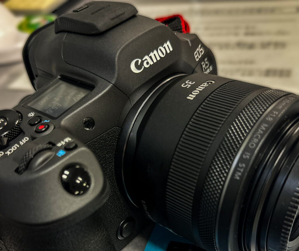 EOS R5 Mark II を触ってきた