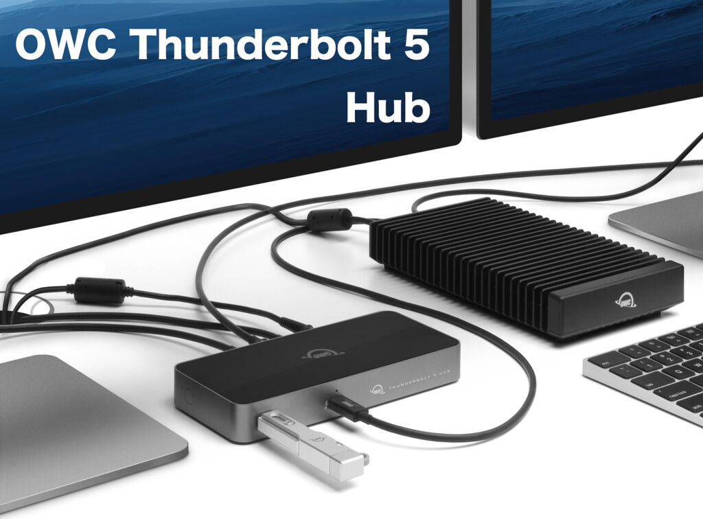 高速＆分岐、Thunderbolt 5 HUB 販売開始：OWC