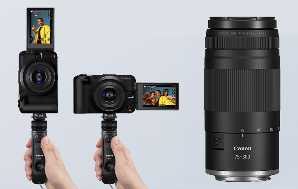 EOS R50 V、RF75-300mm F4-5.6 発売日が決まるも・・・