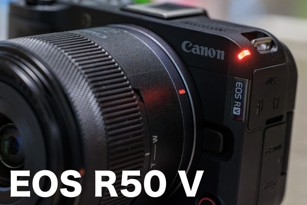 EOS R50 V : パワーズームまわり