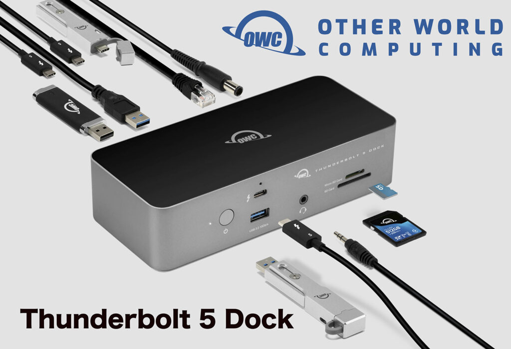 OWC、Thunderbolt 5 Dockを発表(COMPUTEX TAIPEI 2025)