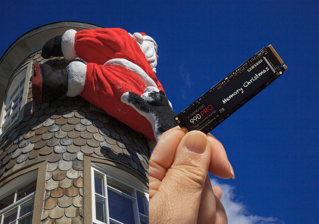 クリスマスセール(前）に買ったSSD