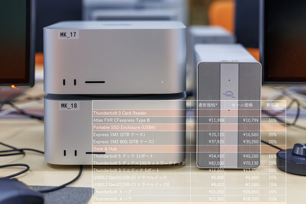 Mac Studio 導入とOWC Amazonセール