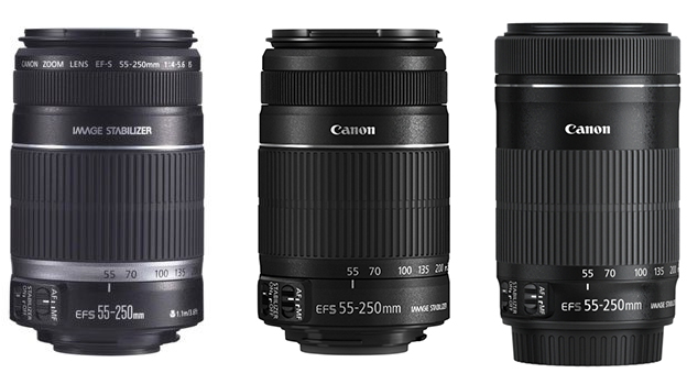 キヤノン EF-S 55-250mm F4-5.6 IS STM付属品は写真の物が全てです ...